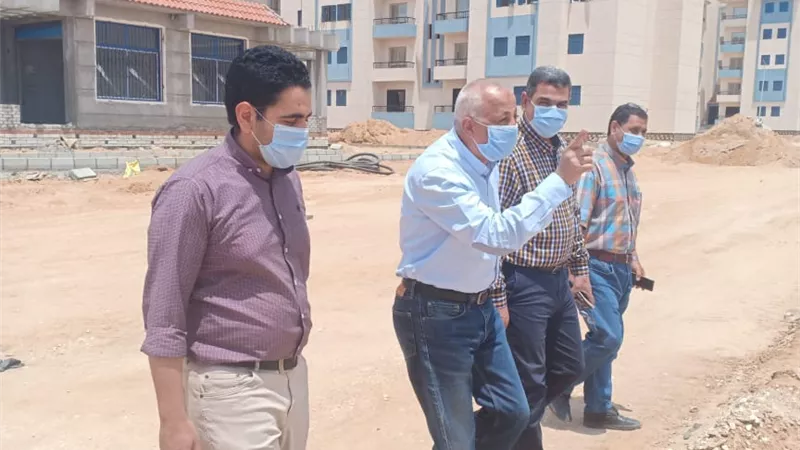 هيئة المجتمعات العمرانية تؤكد على الحفاظ على العاملين فى مواقع العمل وتتفقد المشروعات الجديدة بالعاشر