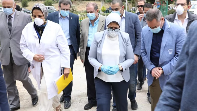 وزيرة الصحة: جاري الانتهاء من تطوير ورفع كفاءة 35 مستشفي حميات وصدر لتصبح مستشفيات للعزل