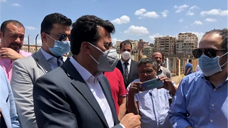 وزير الشباب يتفقد استاد طنطا تمهيداً لتطويره .. ويفتتح مركزين شباب