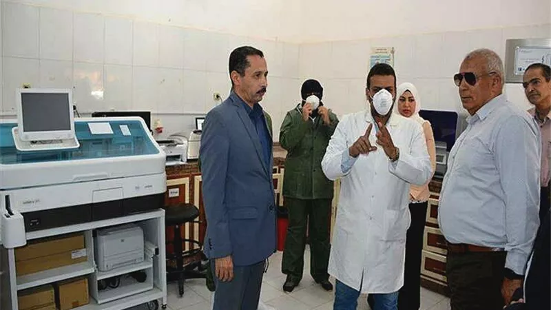 الوادى الجديد تبدأ تدريب الفريق الطبي لإستقبال حالات كورونا بحميات الخارجة