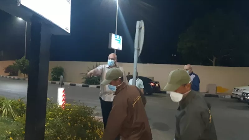 حملة نظافة وتعقيم بعدد من شوارع الأقصر