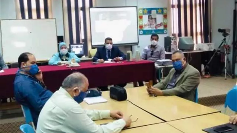 تعليم بكفر الشيخ نسبة دخول طلاب الصف الـ2 الثانوي على المنصة 100%.. بالصور