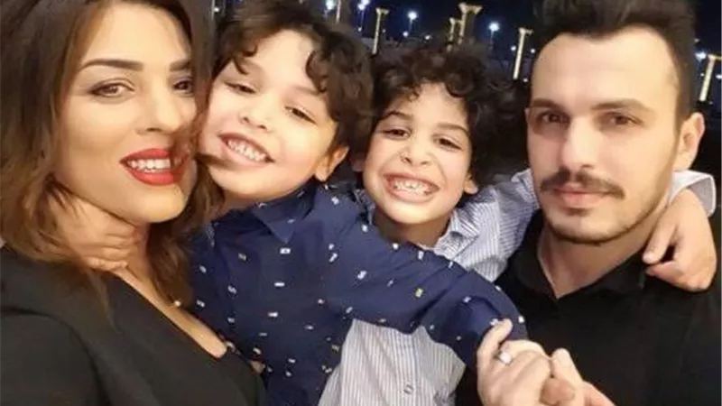 طليق انغام يحتفل بعيد ميلاد ابنه .. فيديو