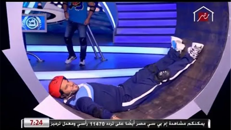 نيشان يفوز على السقا فى فقرة الخريطة.. فيديو