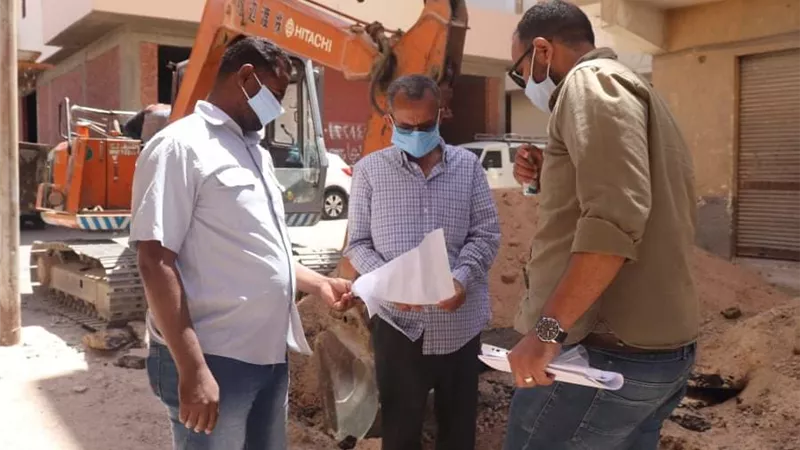 ٢٧ مليون جنيه لتجديد خطوط شبكات مياه مناطق 