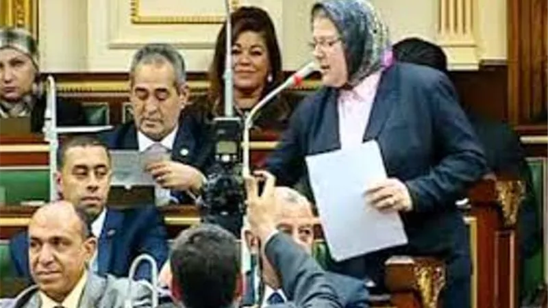 إصابة النائبة شيرين فراج عضو مجلس النواب بفيروس كورونا