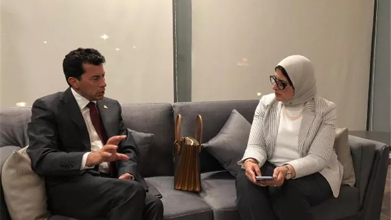 بروتوكول بين الصحة ونادي الجزيرة و بنك التعمير والإسكان لتخصيص مبنى بالنادي كحجر صحي لمصابي كورونا