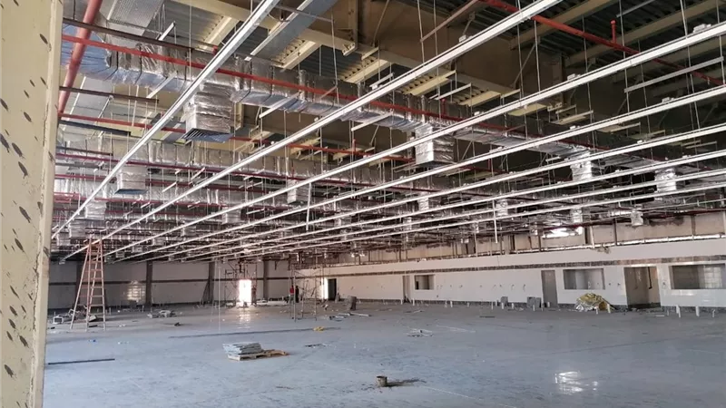 رئيس جهاز تنمية مدينة العبور:90% نسبة تنفيذ مول تجارى على مساحة ١١٥٠٠ م٢ بالحى الترفيهى