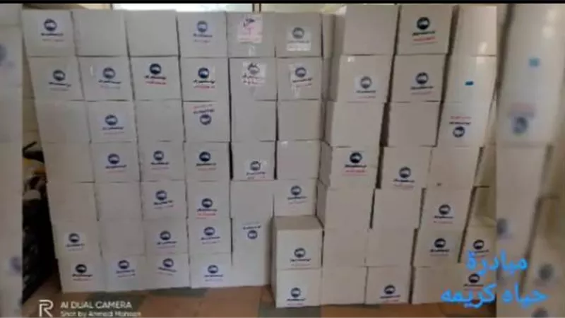 مستقبل وطن كفرالشيخ يوزع 5000 كرتونة غذائية فى مطوبس ودسوق.صور