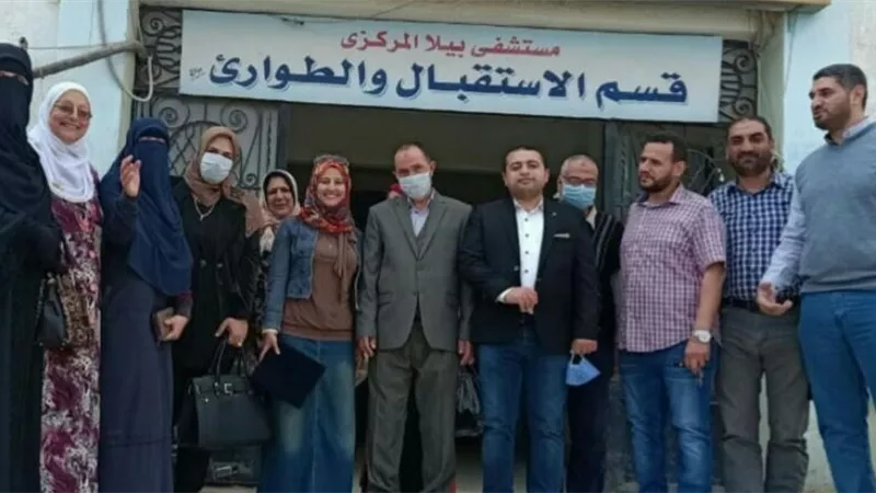 وكيل وزارة الصحة بكفر الشيخ تشكر صيادلة بيلا