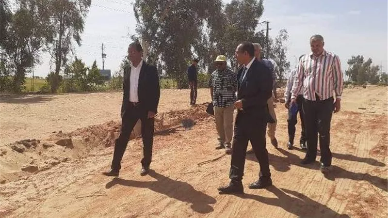 جامعة أسوان تقود تجربة جديدة لزراعة الخضروات والمحاصيل الزيتية.صور