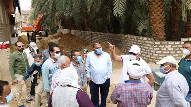 بتكلفة ٢١ مليون جنيه تطوير الأحياء القديمة للقضاء على العشوائيات بالوادى الجديد