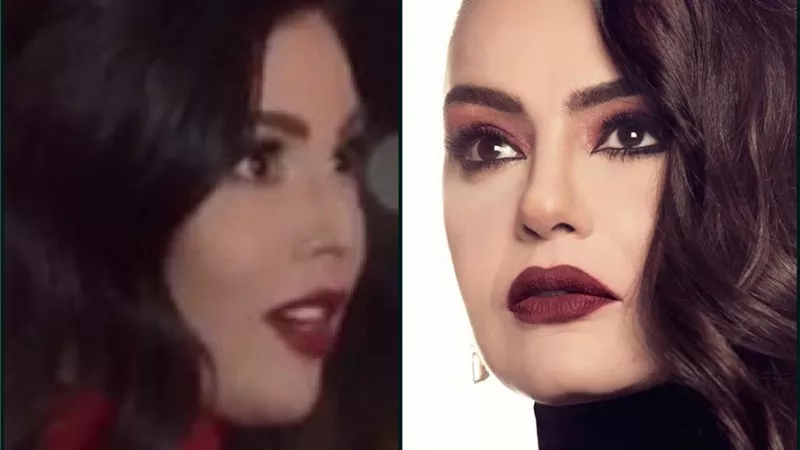 أمينة مغربي تثير ضجة بملامحها المتطابقة مع شيريهان