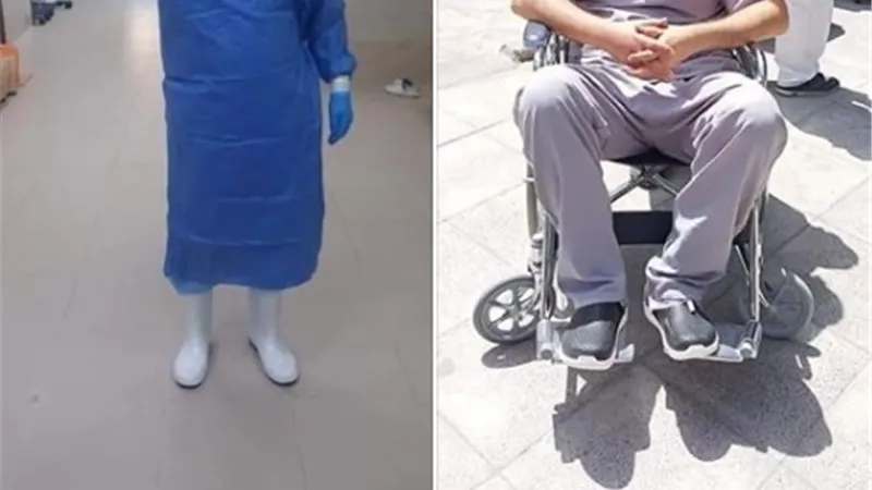 السوشيال ميديا تنتفض .. فقد بصره فى الحرب ضد كورونا .. تعرف على طبيب بلطيم البطل محمود قنيبر