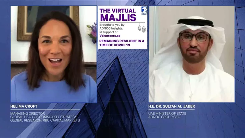 الرييس التنفيذي لأدنوك : نستعد لمرحلة ما بعد كورونا بالتخطيط الاستباقي ورصد الفرص