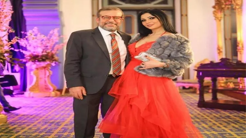 منى ممدوح تخطف الانظار برفقة شريف منير فى يوم ميلاده