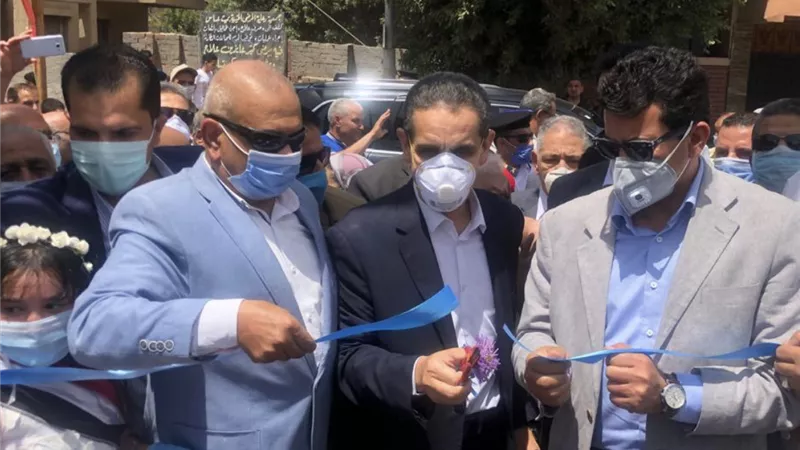 وزير الرياضة ومحافظة الغربية يفتتحان ملاعب رياضة بسمنودبتكلفة 5 مليون و600 ألف جنيه