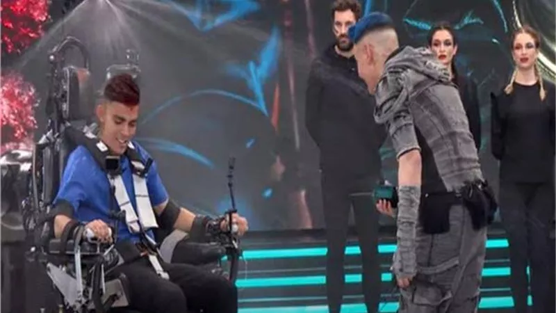 شاهد .. اشرف بن شرقى بالمقلوب مع رامز جلال