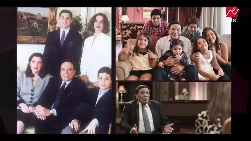 تعرف على شجرة عائلة الزعيم عادل امام