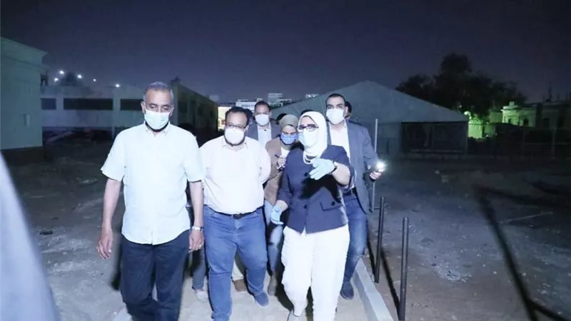 الصحة: تشغيل الخيم المخصصة للحالات المشتبه في إصابتها بكورونا بحميات العباسية..الإثنين