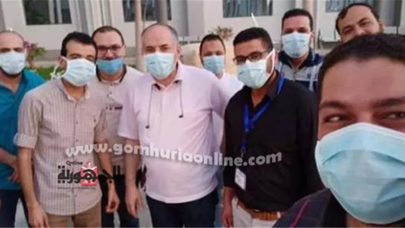 قيادات صحة الإسماعيلية ضيوف مائدة إفطار مستشفى ابوخليفة للحجر الصحي .صور