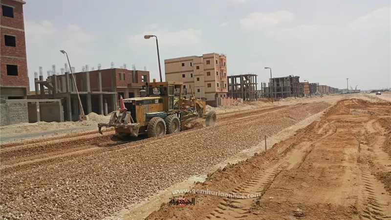 شاهين: جاري تنفيذ محور شمال المرحلة الرابعة بالعاشر من رمضان