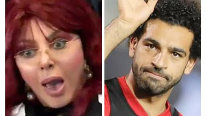 ماذا قالت نبيلة عبيد على اللاعب محمد صلاح!