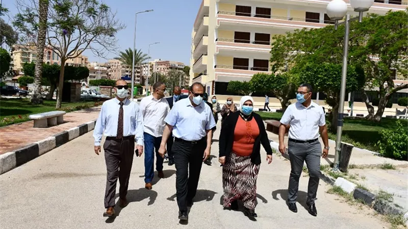المدينة الجامعية للطالبات بالاسماعيلية جاهزة لاستقبال المصريين العائدين من الخارج