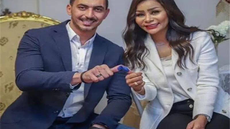 بالصور: شقيقة محمد رمضان تحتفل بعقد قرانها