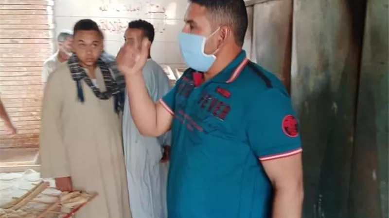 تحرير 64 محضرا في حملة تموينية بمركز أسيوط