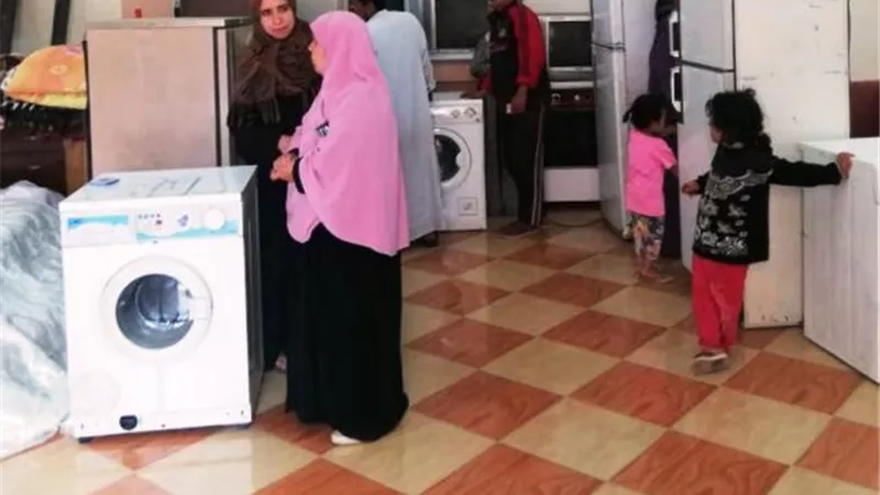 توزيع الأورمان آثاث وأجهزة كهربائية على الأسر الآولى بالرعاية فى الدقهلية.. بالصور