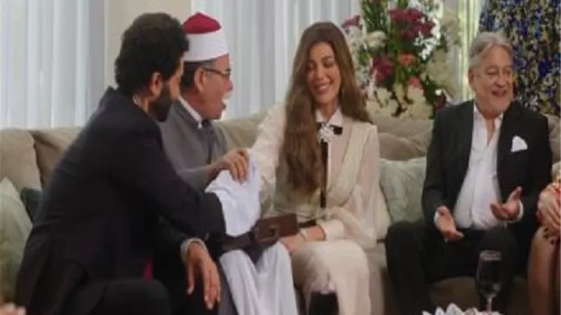 زواج ريهام حجاج وخالد النبوى فى الحلقة 26 من 