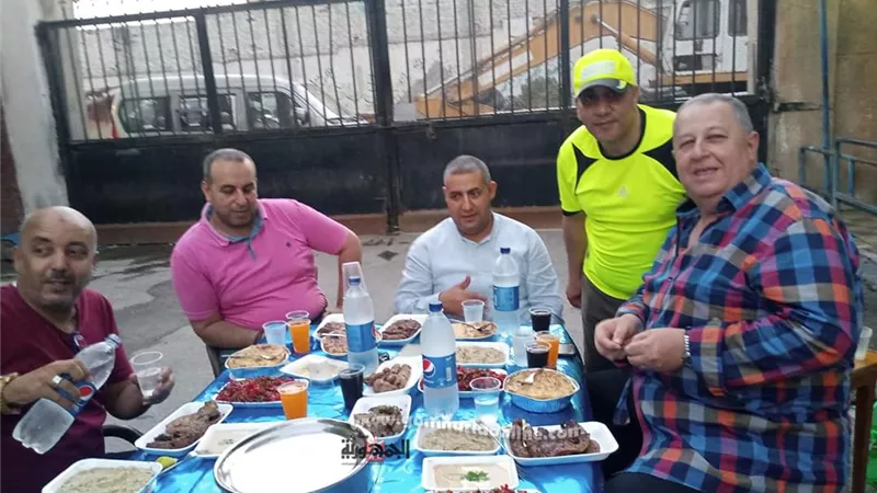 افطار جماعى بشركة مطابع محرم فى زمن الكورونا !!!