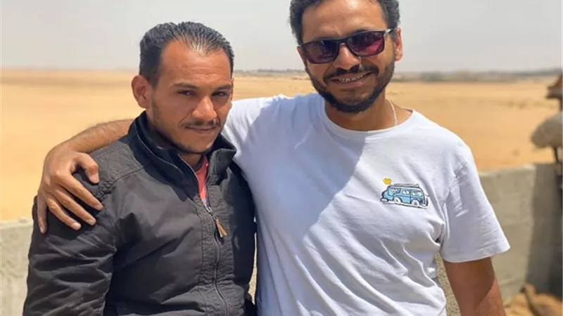 بيتر ميمى يستعين بالمجند خالد على موسى بطل 