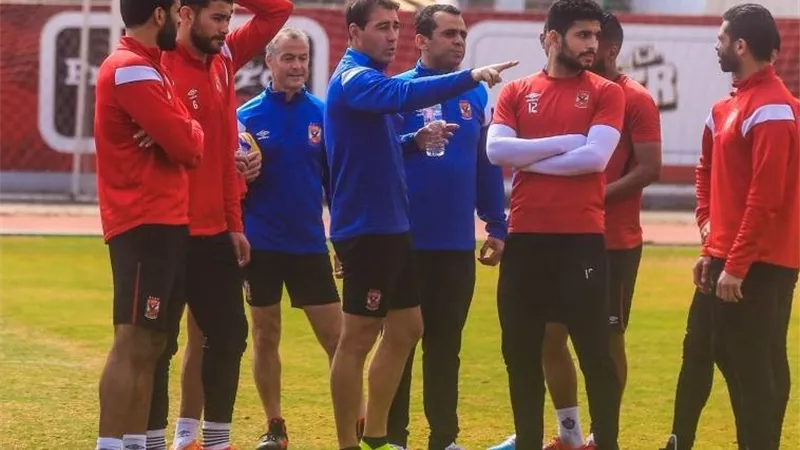 قياس أوزان لاعبى الأهلى بفرمان من فايلر