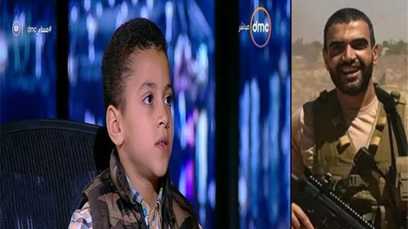نجل المنسي يوجه رسالة نارية لارهابيين .. فيديو