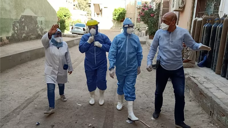 مستشفي العزل بفاقوس بدأ فى إستقبال الحالات الإيجابية لكورونا