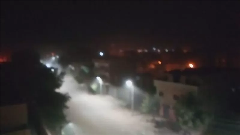 رياح شديدة محملة بالأتربة تضرب مناطق متفرقة بالوادى الجديد.صور