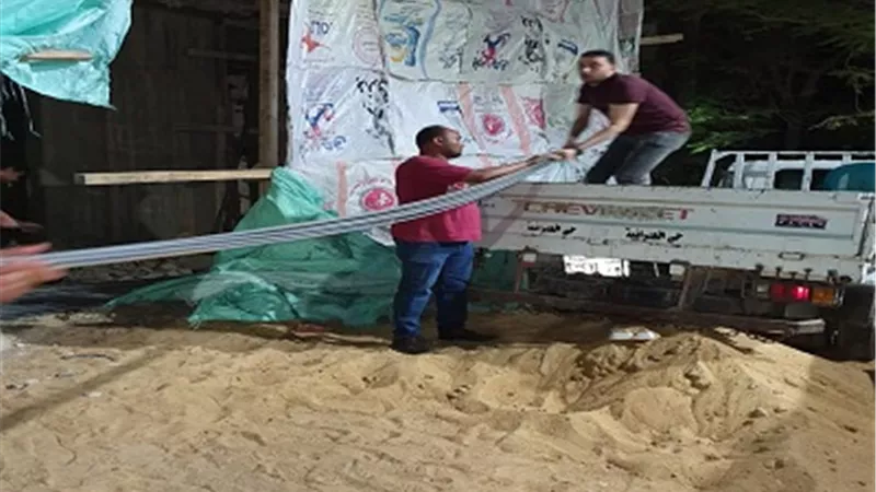 ازالة التعديات ومخالفات البناء بحي العمرانية
