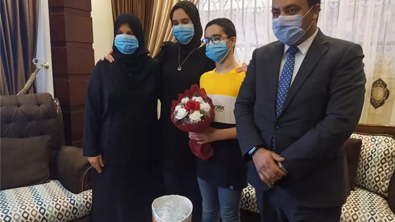 زوجة د.اللواح: شكرا للرئيس السيسي علي تكريمه لاسر شهداء الجيش الأبيض