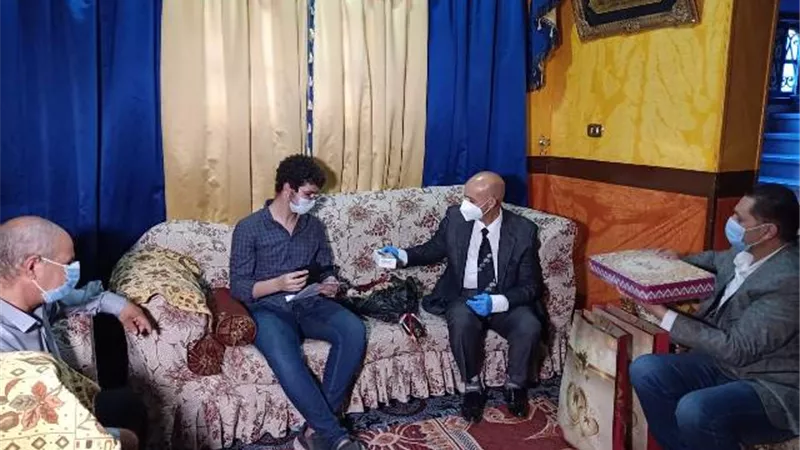 أسرة شهيد الشرقية .. الرئيس كعادته لم ينس أبناءه المخلصين