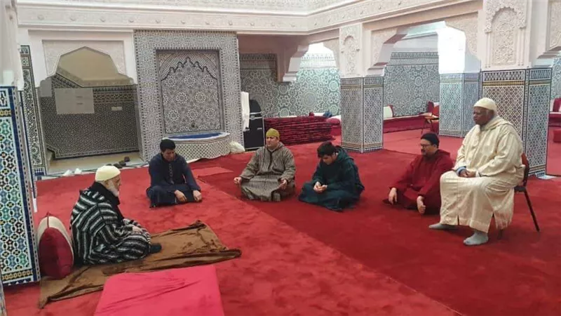 القادرية البودشيشية تحيى عيد الفطر.. 