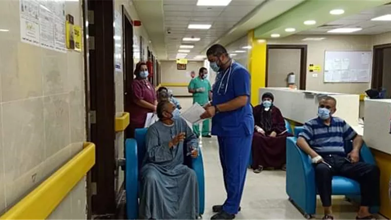وفاة وإصابة مواطنين بكورونا وشفاء حاله بالعزل فى الوادى الجديد