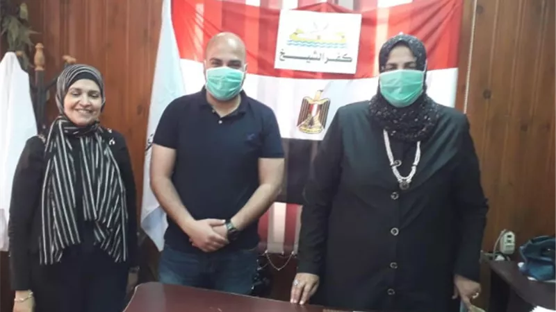 صيدلي كفر الشيخ يرغب في التطوع بمستشفى العزل