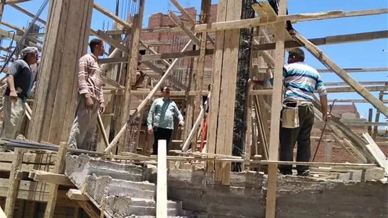 تحرير 9 محاضر بناء مخالف في حملة بمركز أسيوط...صور