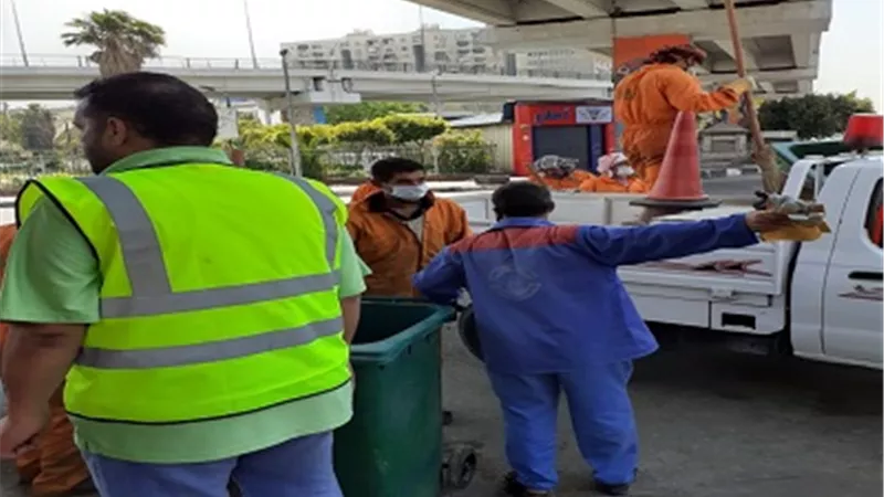 حمله لتطهير شوارع الوايلى وميدان العباسية بالتنسيق مع هيئة نظافة القاهرة
