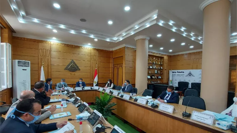 مذكرات تفاهم بين جامعة بنها وجامعتى ليفربول وبريستول البريطانيتين