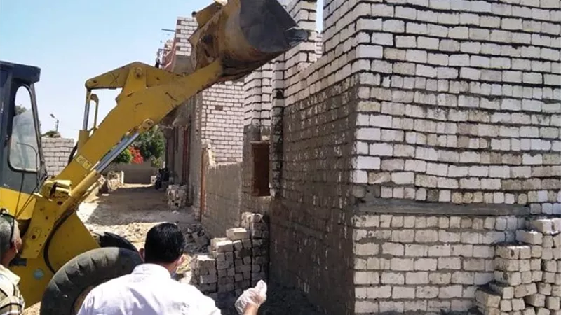 محافظ المنيا : حملات ازالة التعديات مستمرة