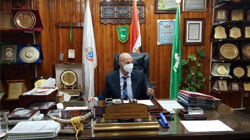 مدير صحة الشرقية يلتقي رئيس الإدارة المركزية للشئون الوقائية بوزارة الصحة