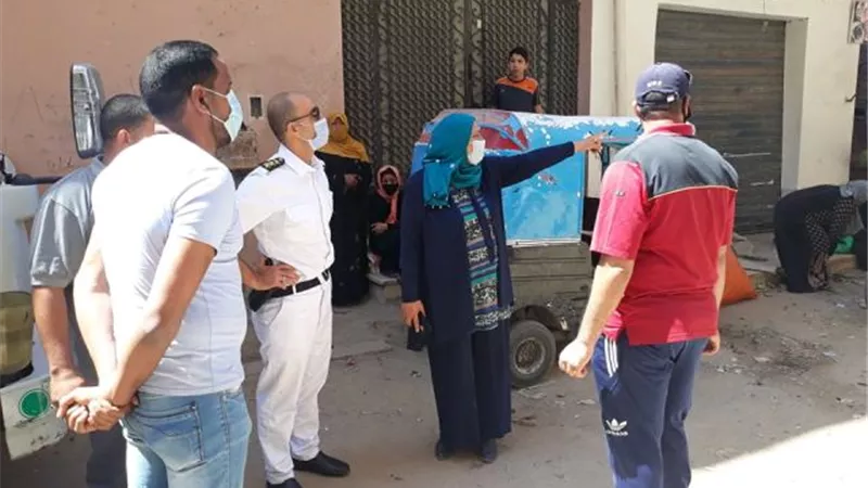 قصاصين الإسماعيلية ترفع ٤٦ إشغال وتفض سويقة.صور